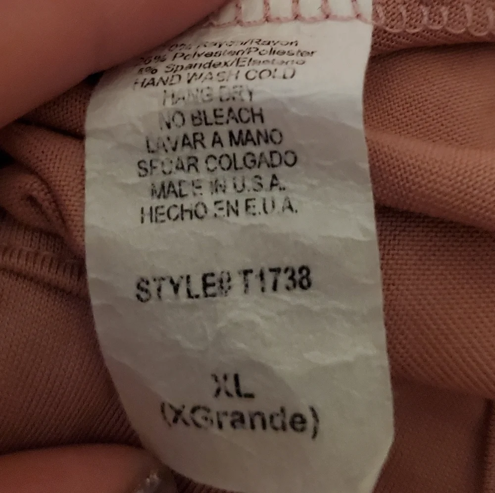 Vision USA Cold Shoulder Top XL!